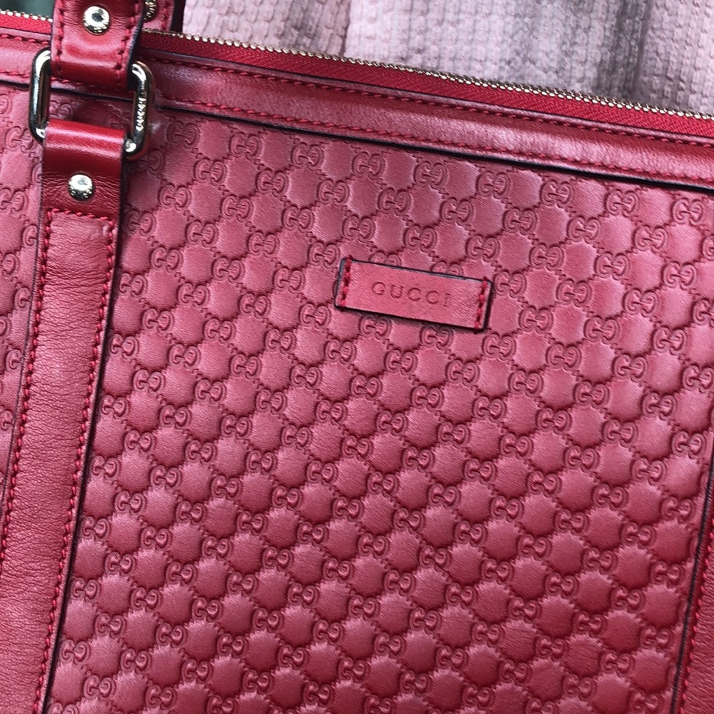 All leather Authentic Gucci Bag - Picture 4 of 13